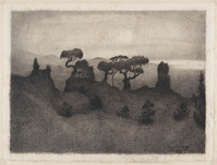 LL 001
<br/>
Landschap
<br/>
<em>Lange, Daan de (1873-1948)</em>